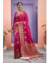 Rani Designer Party Wear Art Silk Saree