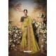 Mustard Partywear Silk Designer Saree