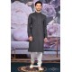 Stylish Black Cotton Classic Wear Kurta Pajama