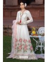 Off White Latest Heavy Designer Pakistani Style Salwar Suit