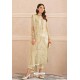 Light Yellow Latest Heavy Designer Pakistani Style Salwar Suit