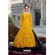 Yellow Latest Designer Wedding Gown Style Anarkali Suit