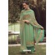 Jade Green Designer Casual Wear Pure Cotton Jam Sartin Palazzo Salwar Suit