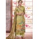 Green Designer Casual Wear Pashmina Palazzo Salwar Suit