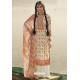 Off White Designer Casual Wear Pashmina Palazzo Salwar Suit