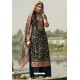 Dark Green Designer Casual Wear Pashmina Palazzo Salwar Suit