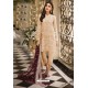Cream Latest Heavy Designer Pakistani Style Salwar Suit