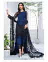 Dark Blue Latest Heavy Designer Party Wear Pakistani Style Salwar Suit