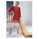 Red Latest Heavy Designer Party Wear Pakistani Style Salwar Suit