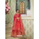 Red Heavy Embroidered Designer Wedding Lehenga Choli