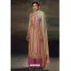 Multi Colour Designer Casual Wear Pashmina Palazzo Salwar Suit