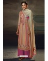 Multi Colour Designer Casual Wear Pashmina Palazzo Salwar Suit