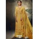 Yellow Designer Casual Wear Pashmina Palazzo Salwar Suit