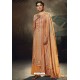 Orange Designer Casual Wear Pashmina Palazzo Salwar Suit