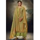 Green Designer Casual Wear Pashmina Palazzo Salwar Suit