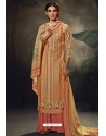 Multi Colour Designer Casual Wear Pashmina Palazzo Salwar Suit