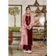 Maroon Party Wear Designer Falcon Velvet Palazzo Suit