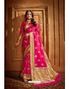 Rani Latest Designer Party Wear Silk Wedding Sari