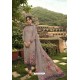 Dusty Pink Designer Casual Wear Sorar Crepe Palazzo Salwar Suit