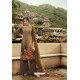 Marigold Designer Casual Wear Sorar Crepe Palazzo Salwar Suit