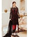 Black Latest Georgette Designer Party Wear Pakistani Style Salwar Suit