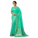 Jade Green Latest Designer Classic Wear Soft Silk Sari