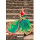 Multi Colour Latest Designer Party Wear Satin Georgette Wedding Sari