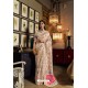 Light Beige Designer Pure Kashmiri Modal Weaving Silk Classic Wear Sari
