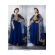 Royal Blue Latest Heavy Designer Party Wear Wedding Salwar Suit
