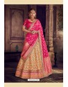 Multi Colour Trendy Heavy Embroidered Designer Wedding Lehenga Choli