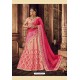 Light Orange Trendy Heavy Embroidered Designer Wedding Lehenga Choli