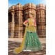 Aqua Mint Trendy Heavy Embroidered Designer Wedding Lehenga Choli