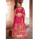 Rani Heavy Designer Bridal Wedding Wear Silk Lehenga Choli