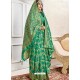 Jade Green Latest Designer Traditional Wear Banarasi Silk Sari
