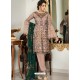 Light Brown Party Wear Designer Georgette Pakistani Suit