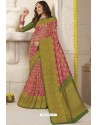 Rani Latest Designer Classic Wear Silk Sari