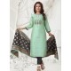 Sea Green Latest Designer Party Wear Readymade Straight Salwar Suit