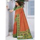 Multi Colour Latest Designer Traditional Wear Banarasi Silk Sari
