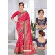 Rani Latest Designer Traditional Party Wear Banarasi Silk Wedding Sari