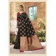 Black Latest Designer Classic Wear Soft Silk Sari