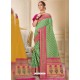 Sea Green Designer Traditional Wear Silk Wedding Sari