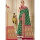 Dark Green Designer Traditional Wear Silk Wedding Sari