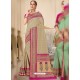 Taupe Designer Traditional Wear Silk Wedding Sari