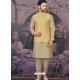 Beige Readymade Designer Kurta Pajama With Jacket For Men