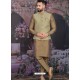 Dashing Camel Readymade Designer Kurta Pajama With Jacket For Men