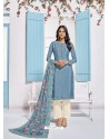 Pigeon Designer Embroidered Chinnon Party Wear Palazzo Suit