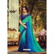 Multi Colour Stylish Designer Party Wear Sari