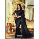 Black Stylish Designer Party Wear Sari