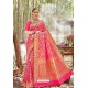 Rani Designer Classic Wear Upada Silk Wedding Sari