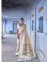 Gold Classic Wear Designer Pure Soft Silk Sari